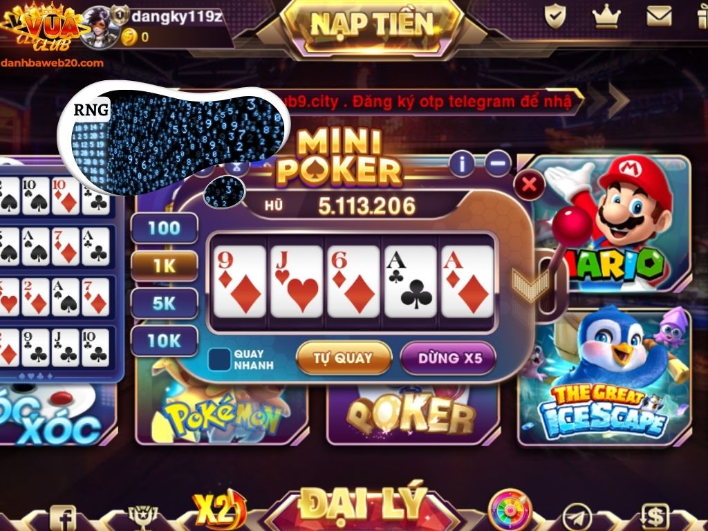Cơ chế hoạt động cổng game Vuaclub